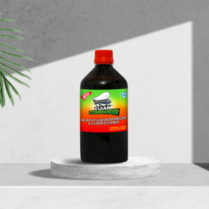 clean commander disinfectant black floor cleaner 450ml